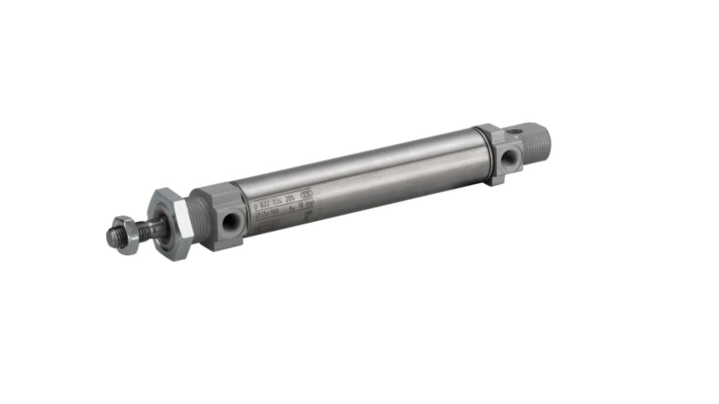 EMERSON – AVENTICS Roundline Cylinder - 0822233002, 20mm Bore, 25mm Stroke, MNI Series, Double Acting