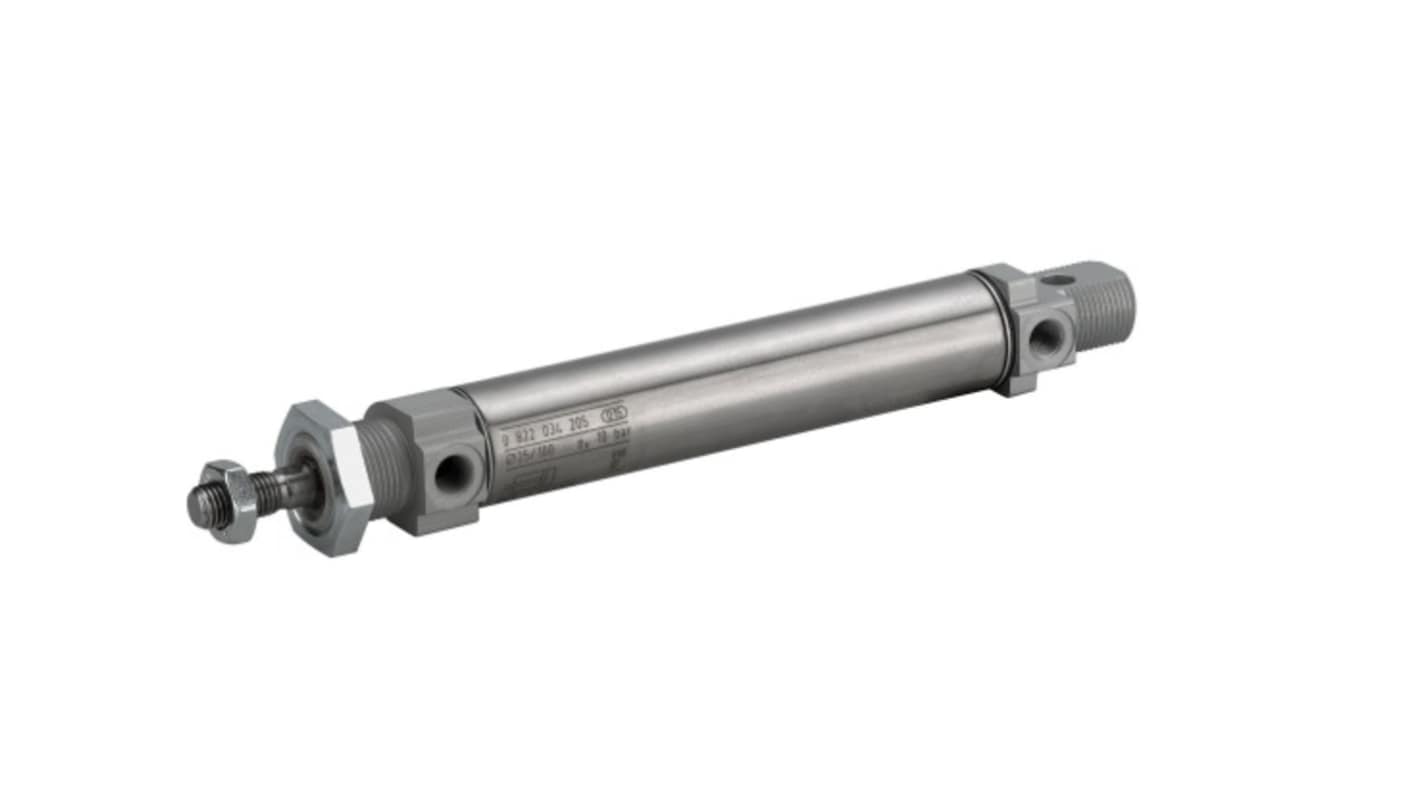 EMERSON – AVENTICS Roundline Cylinder - 0822234001, 25mm Bore, 10mm Stroke, MNI Series, Double Acting