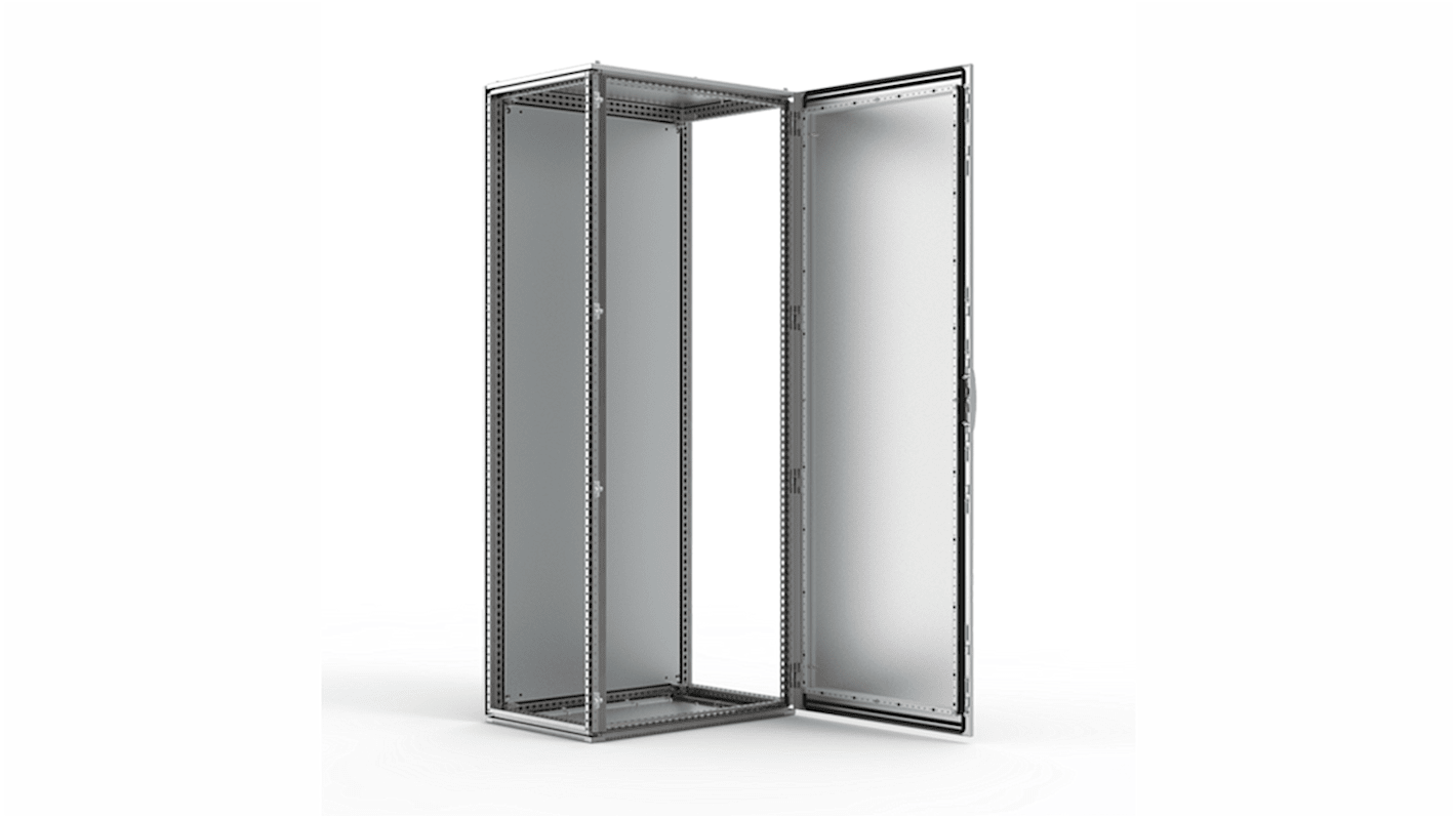 nVent HOFFMAN MCSS Series 304 Stainless Steel Single-Door-Door Floor Standing Enclosure, Opaque Door, IP55, 2000 x 600