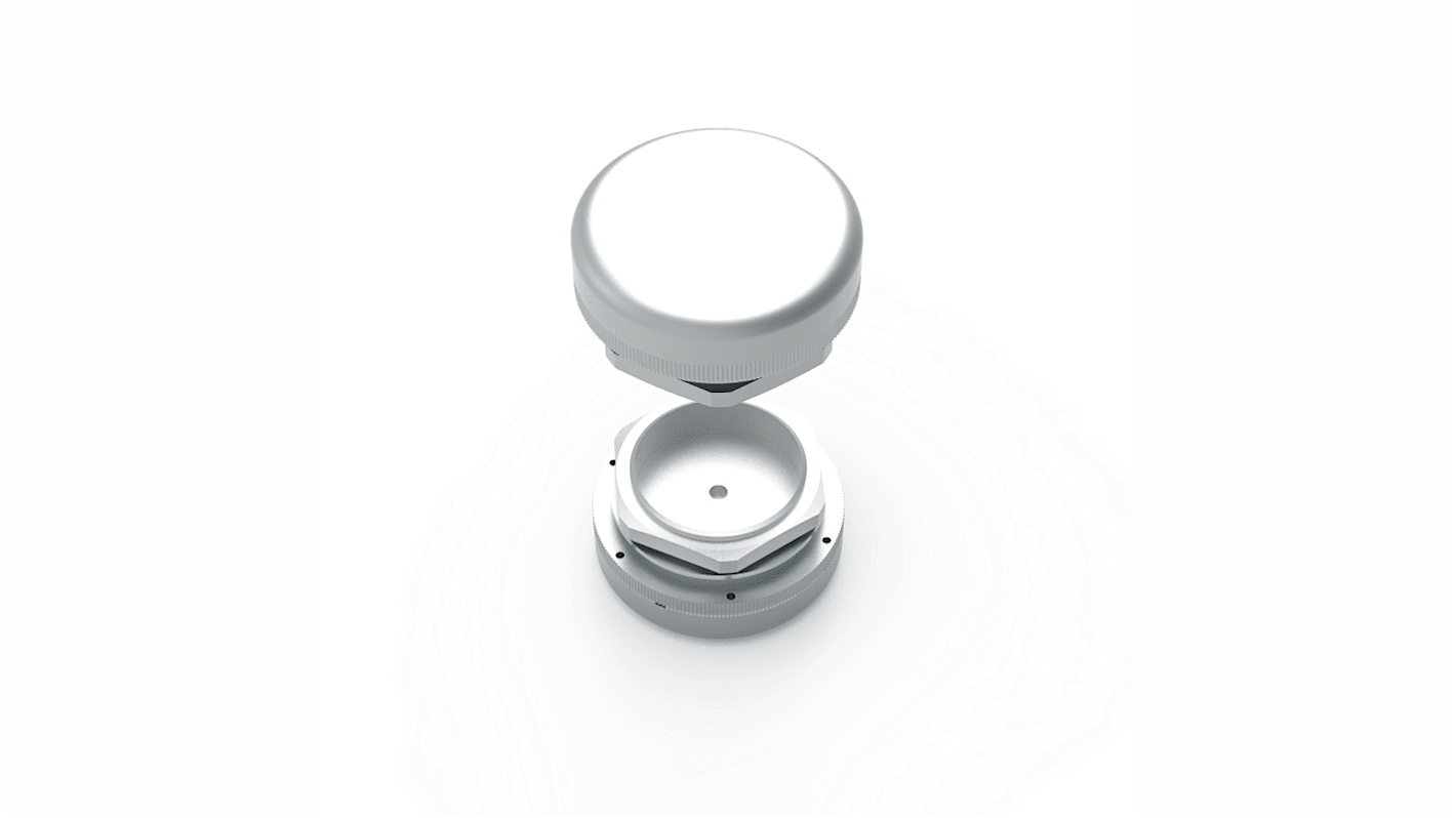 nVent HOFFMAN EDA Series Pressure Relief Vent, 58 mm Dia., 58mm H, 31mm D, 58mm W, For Use With Enclosure