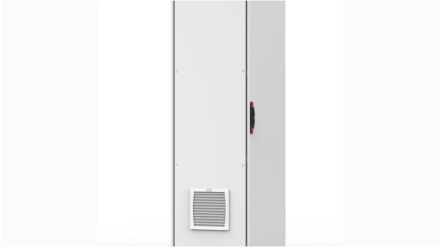 nVent HOFFMAN EF200 Series Filter Fan, 230 V, ac Operation, 60m³/h Filtered, 61/67m³/h Unimpeded, IP33, IP54, 145 x 75mm