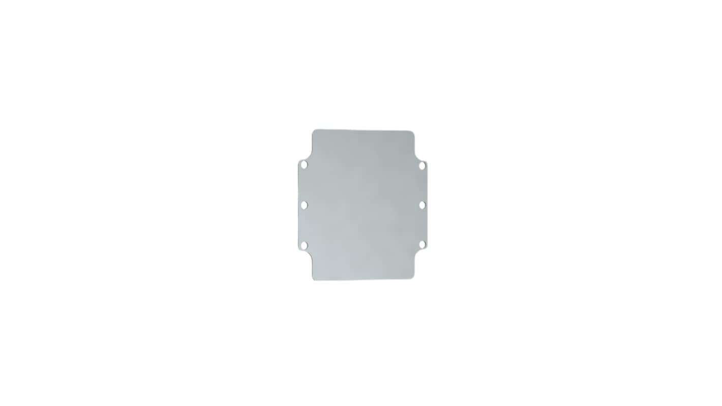 nVent HOFFMAN HMP Series Galvanised Steel Plate for Use with HALP Box, 160 x 560mm