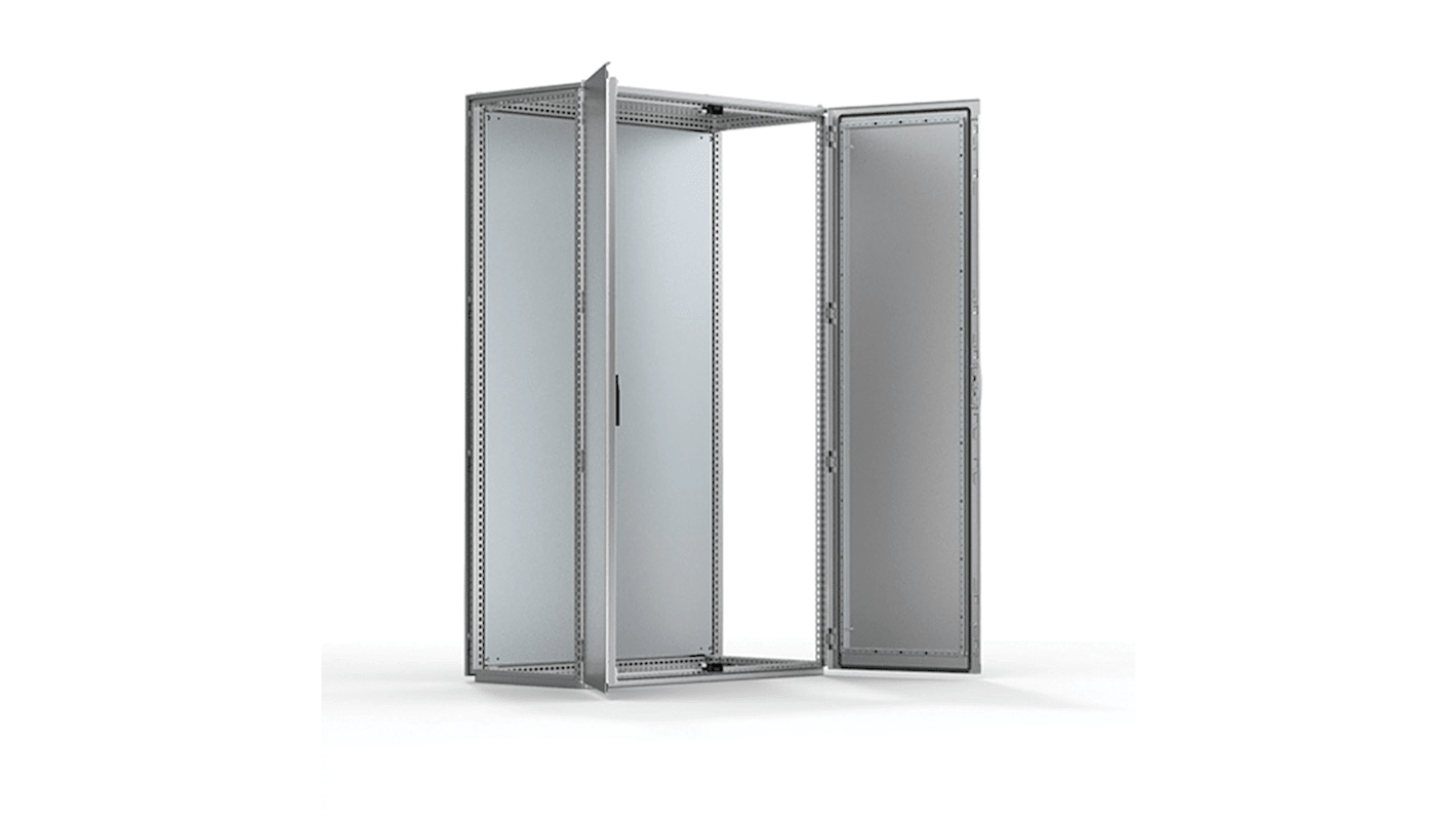 nVent HOFFMAN MCDS Series 304 Stainless Steel Double-Door-Door Floor Standing Enclosure, Double Door Door, IP55, 1800 x