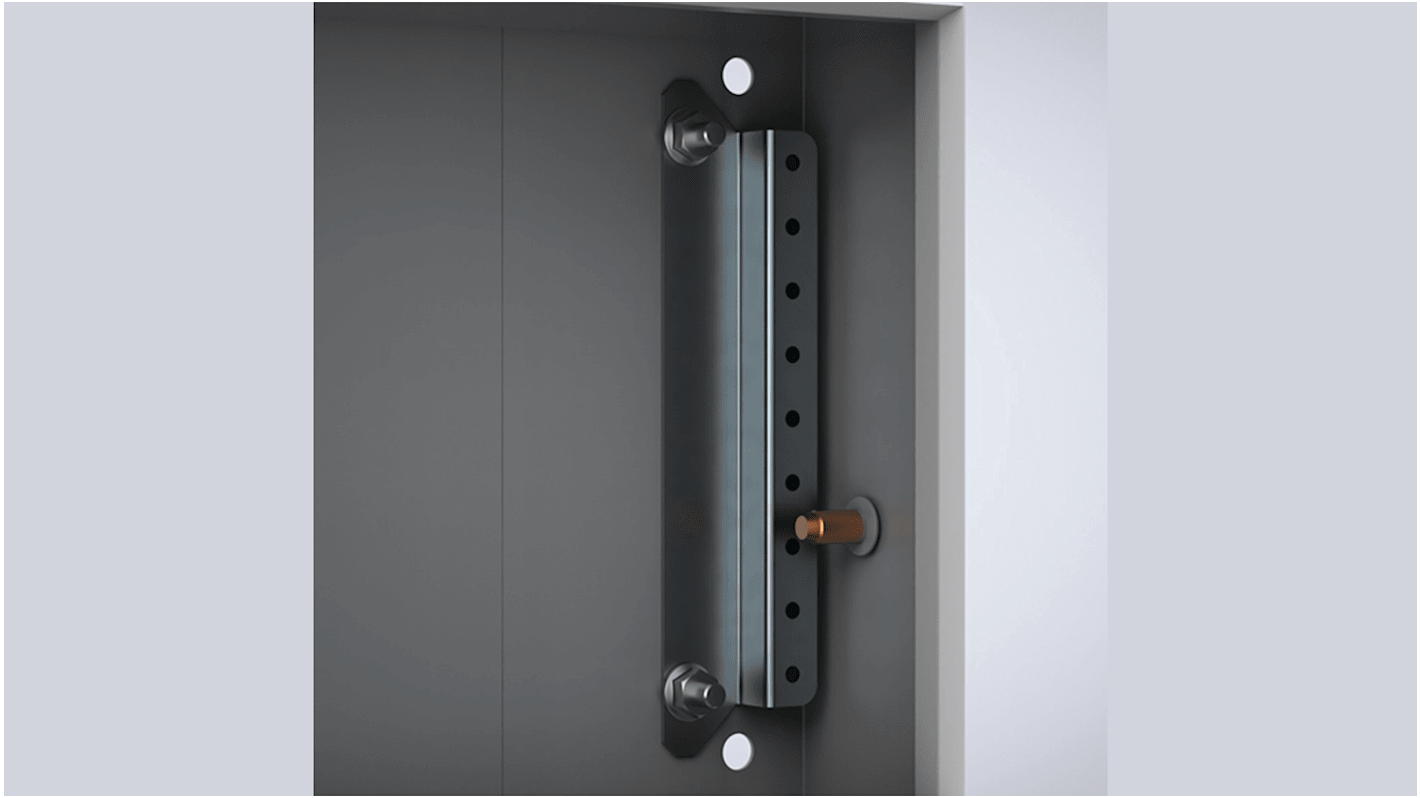 nVent HOFFMAN BPP Series Mild Steel Bottom Profile, 35mm W, 800mm H, 13mm D, 13mm L For Use With DIN Rail