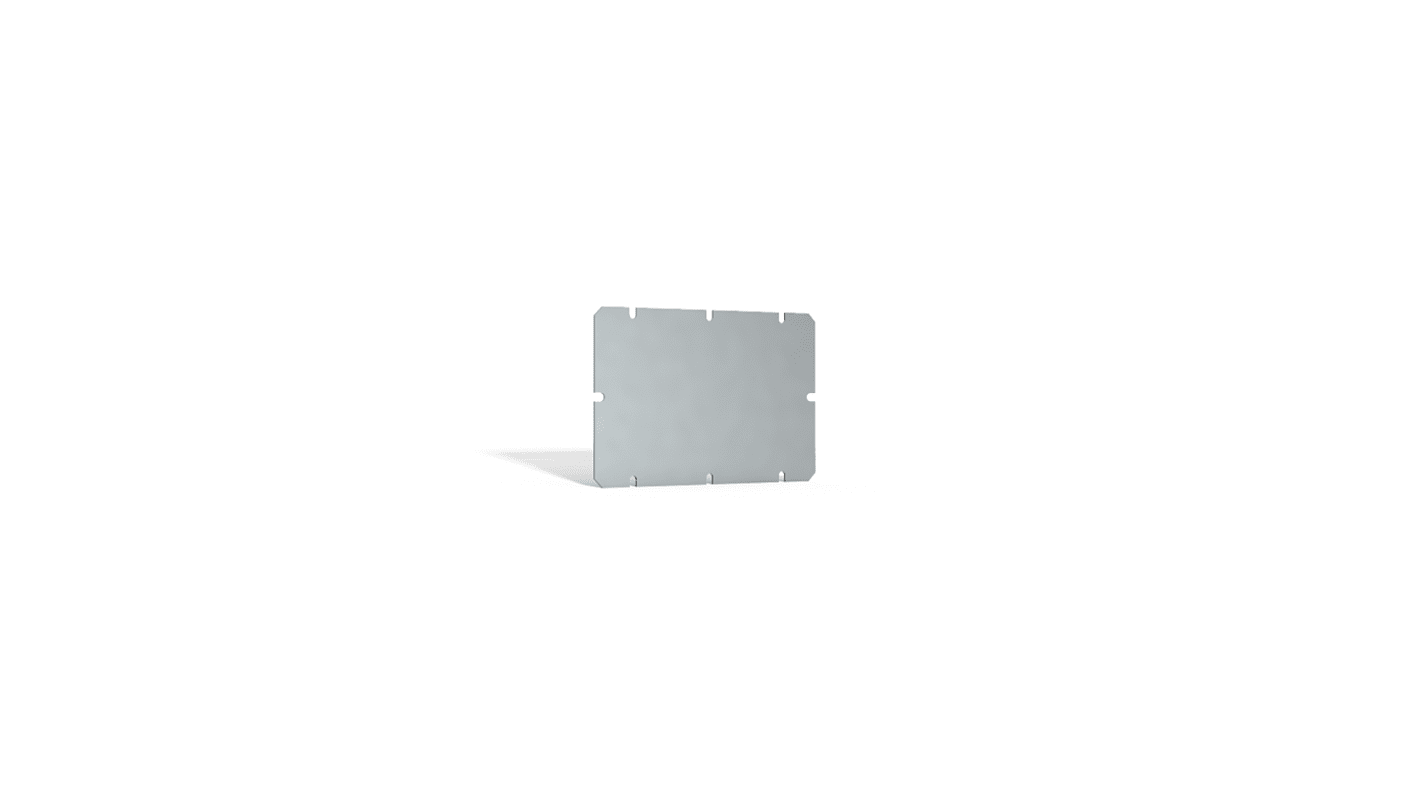 nVent HOFFMAN SMP Series Galvanised Steel Plate for Use with SABP Box, 125 x 175mm