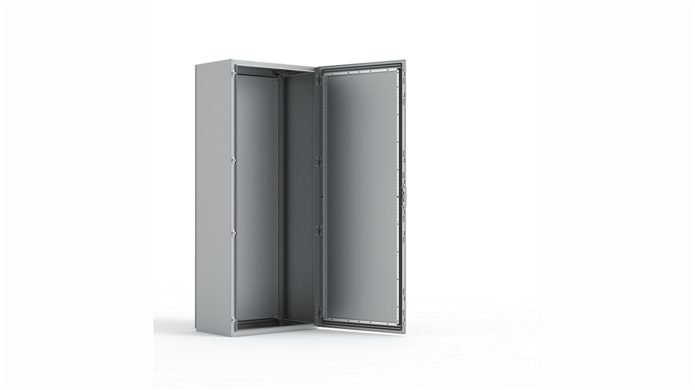 nVent HOFFMAN EKSS Series 304 Stainless Steel Single-Door-Door Floor Standing Enclosure, Opaque Door, IP66, 2000 x 1000