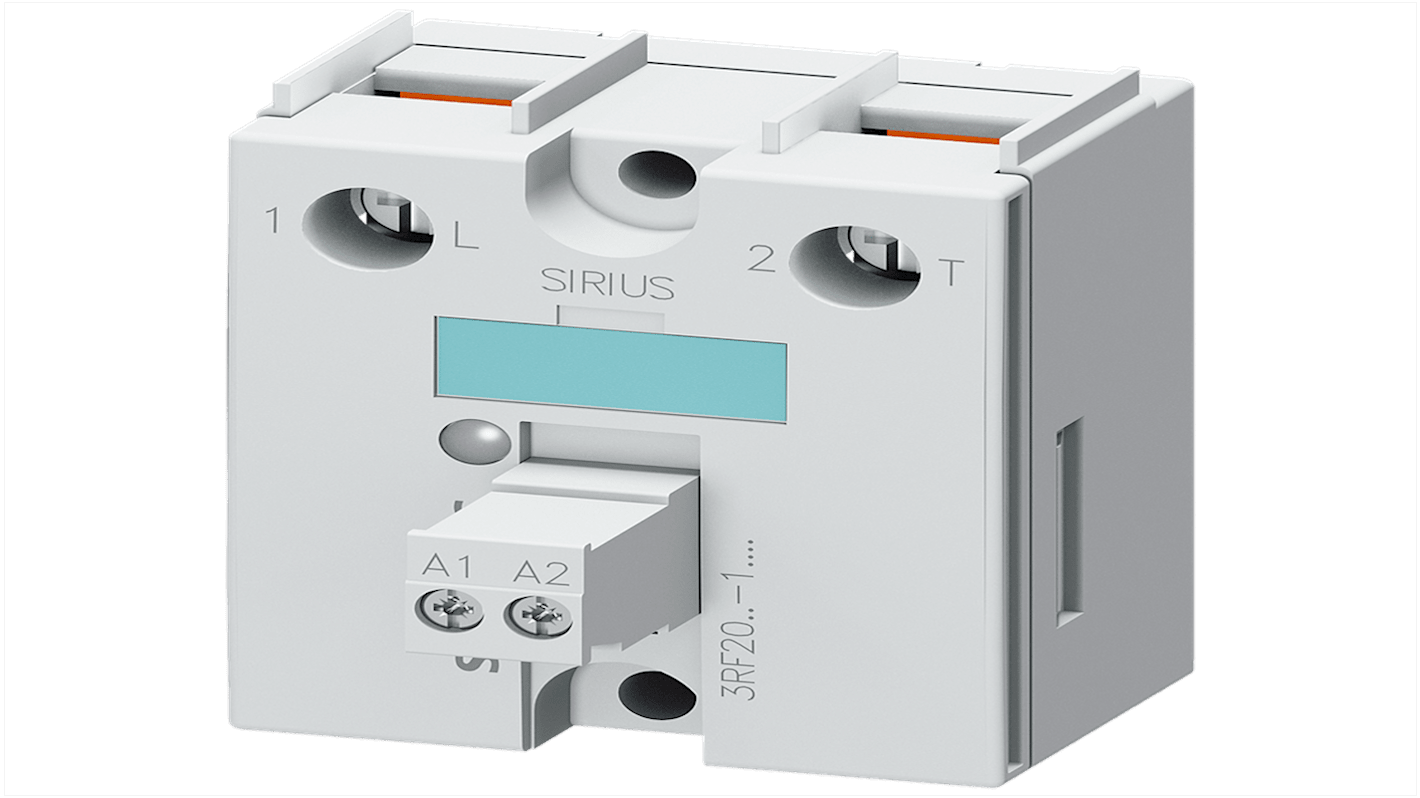 Siemens 3RF2 Series Solid State Relay, 90 A Load, Chassis Mount, 460 V ac Load, 230 V ac Control