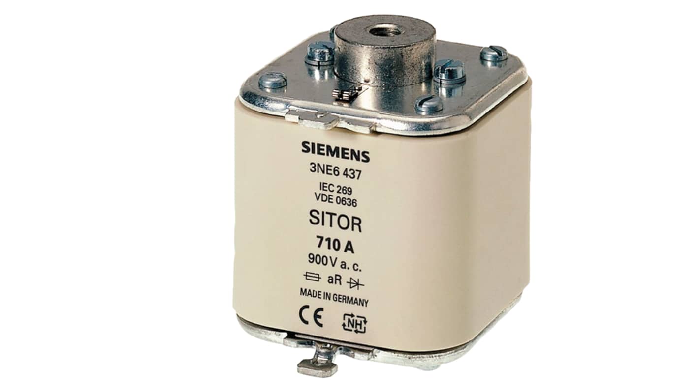 Siemens size NH3 Square Body Fuse, aR, 1kV