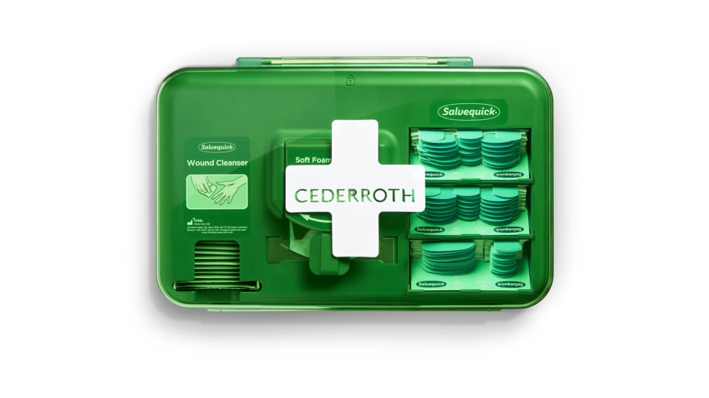 Dispenser Cederroth in ABS, policarbonato, 40 pezzi