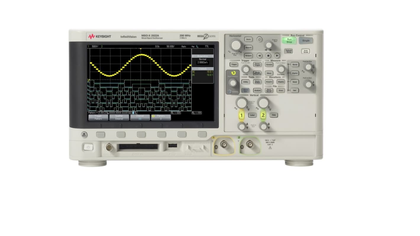 Keysight Technologies, ベンチ オシロスコープ, 70MHz 2アナログチャネル