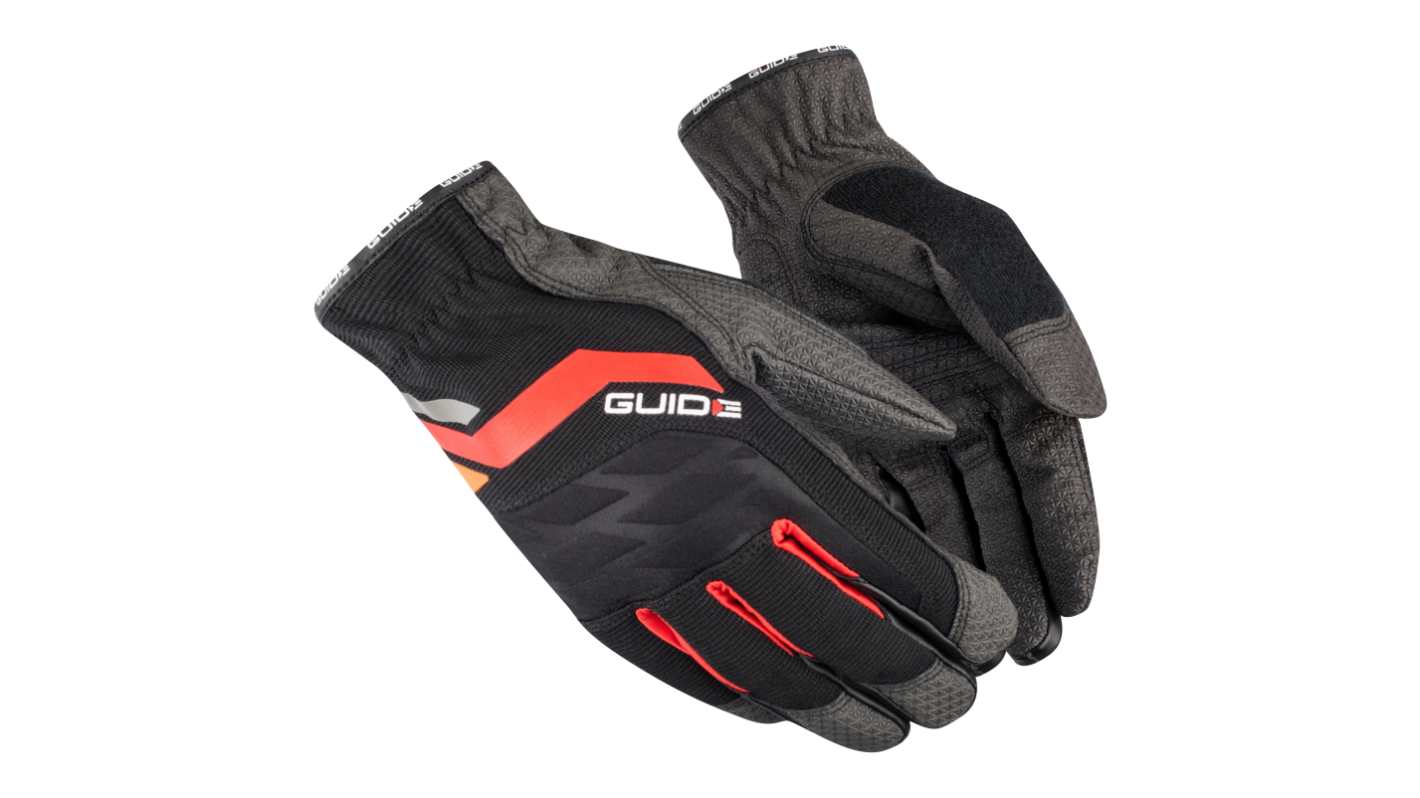 GUIDE GLOVES GUIDE 5112 Black, Orange, Red Cotton, Elastane, Neoprene, Nylon, Synthetic leather Mechanical Protection