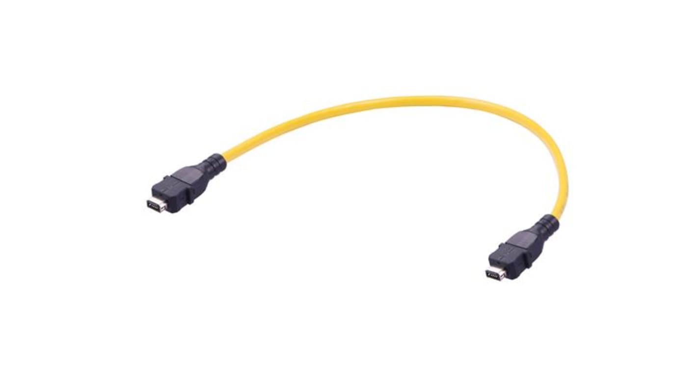 Kabel Ethernet Cat6a długość 5m Z zakończeniem HARTING PVC