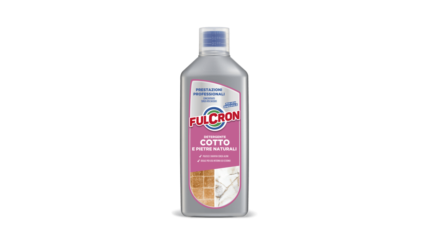 FULCRON Detergente Cotto E Pietre Detergente per pavimenti Bottiglia da 1 L