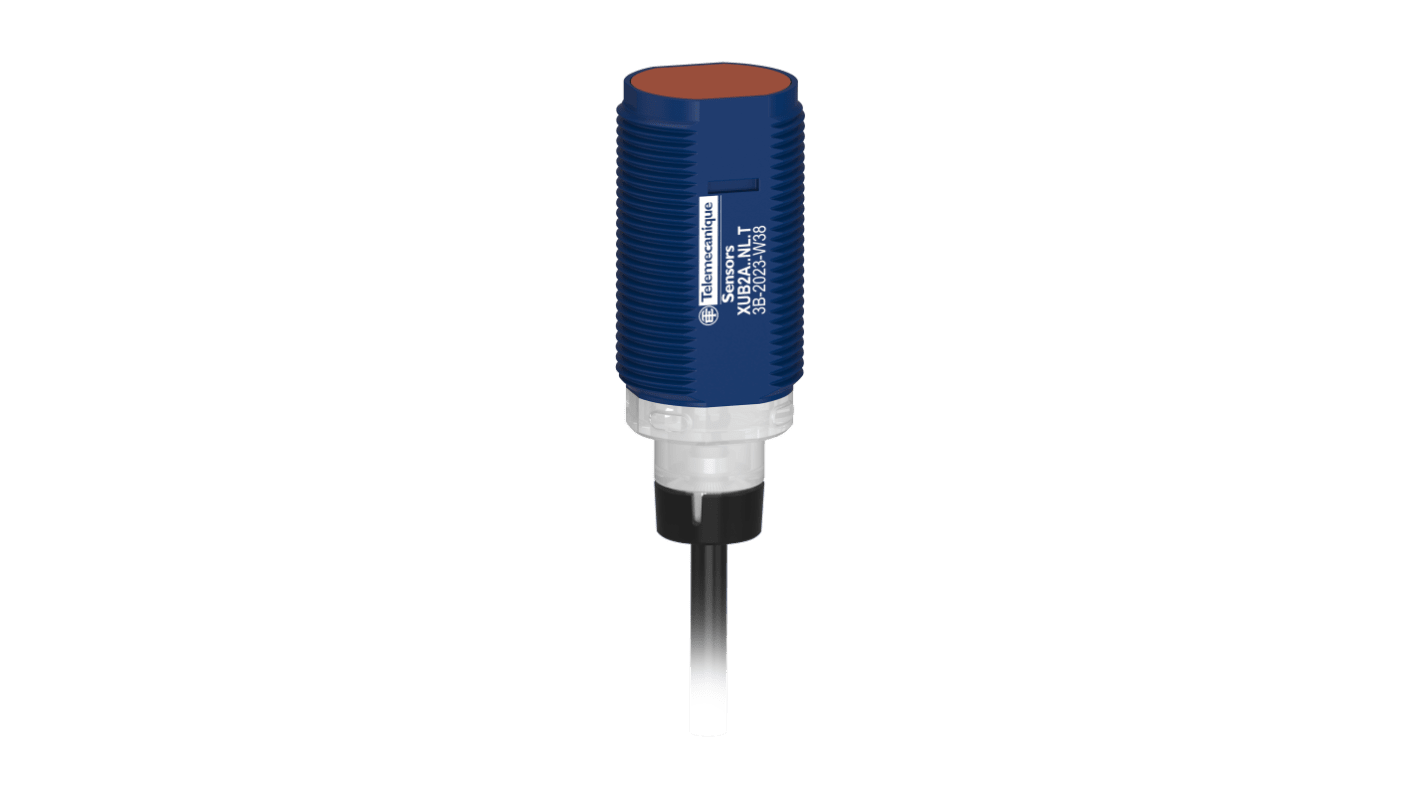 Telemecanique Sensors Through Beam Photoelectric Sensor, Cylindrical Sensor, 20 m Detection Range