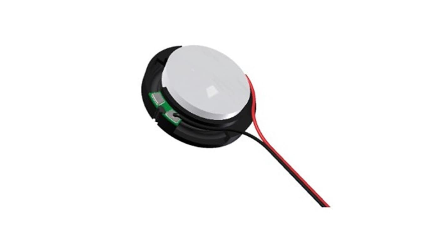 PUI Audio 1W Miniature Speaker 18mm Dia. , 18 x 18 x 5mm