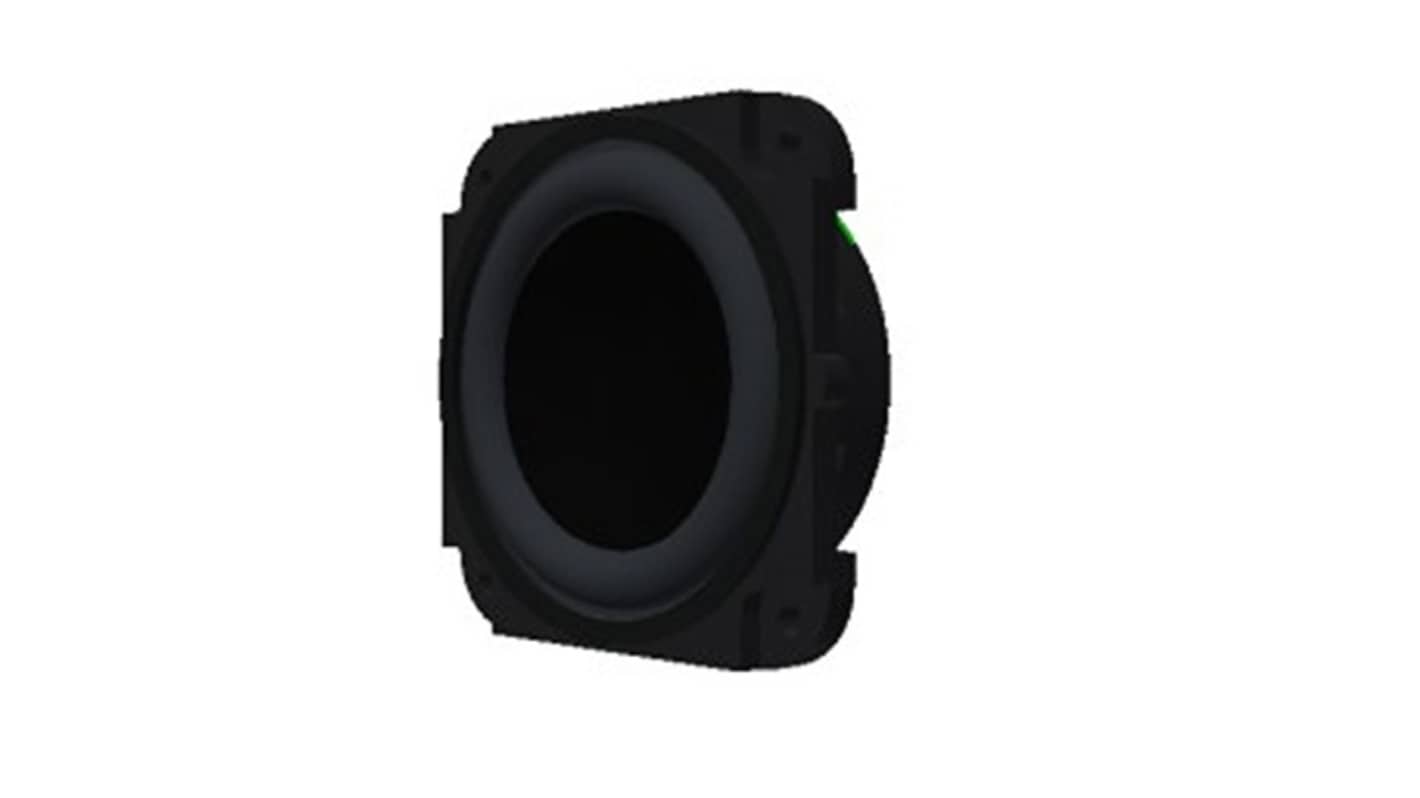 PUI Audio 圧電型サウンダー,定格出力：3W 32.7 x 32.7 x 16.5mm AS03208MS-3-R