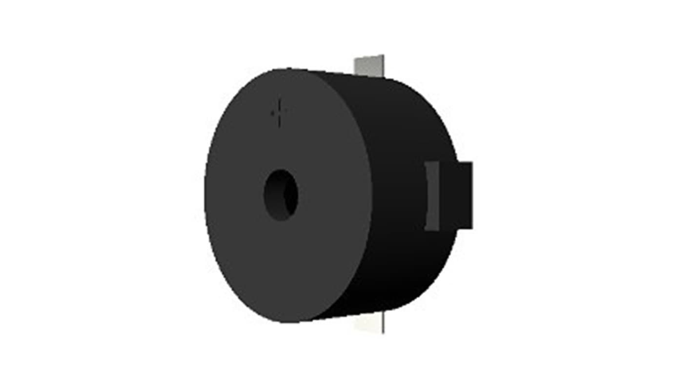 PUI Audio 95dB(A)电磁变换器, 贴片安装, 2V至5V电源, 外部驱动, 10.8 x 10.1 x 4.5mm