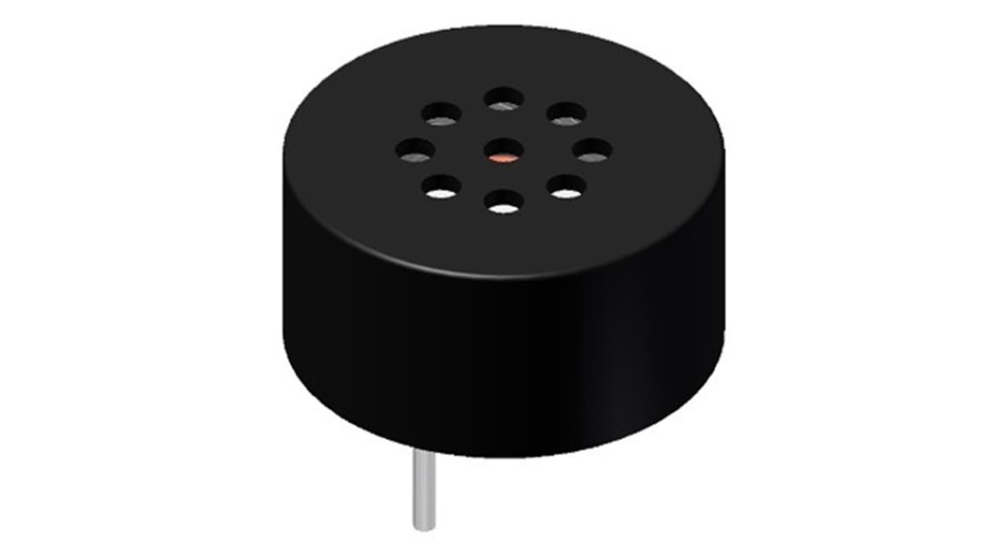 PUI Audio 圧電型サウンダー,定格出力：0.3W 15 x 15 x 13.65mm AST-01508MR-R