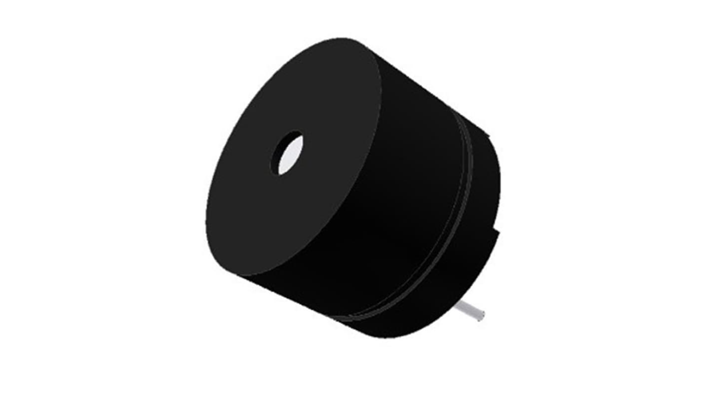 PUI Audio 85dB(A)电磁变换器, 通孔安装, 3V至8V电源, 外部驱动, 12 x 12 x 13.5mm