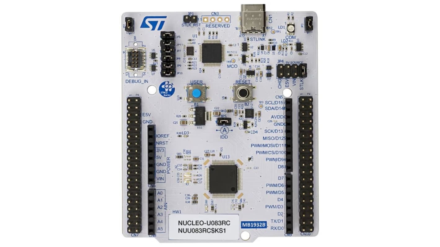 STMicroelectronics STM32 Nucleo-64 Board MCU Evaluation Board NUCLEO-U083RC