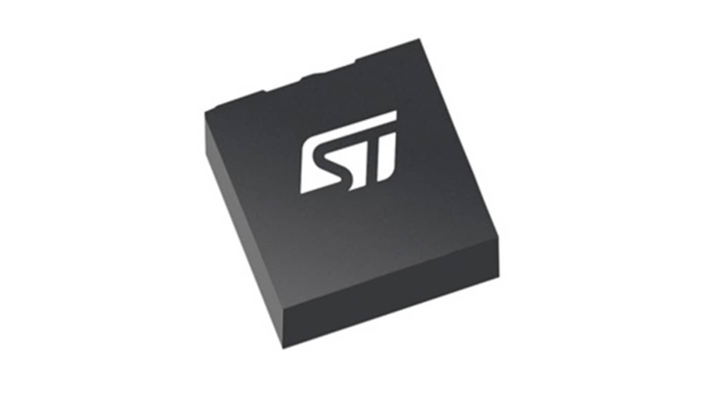 STMicroelectronics LDO稳压芯片, 1.2 → 12V输出, 200mA最大输出, 单路输出, DFN6, 6针, -2.5 → +2.5%精度