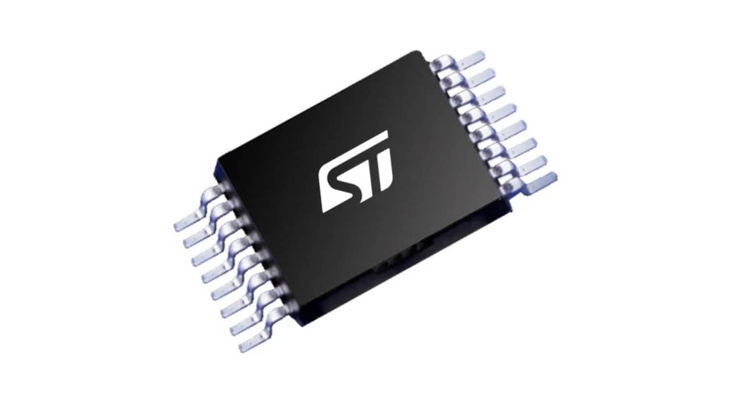 IC driver LED STP16DPP05XTTR STMicroelectronics, 3 → 40mA out, 24 Pin TSSOP-24