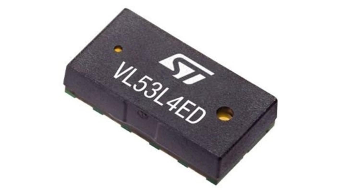 VL53L4EDV0DH/1 STMicroelectronics, Time-of-Flight, 800mm 2.7 V to 3.4 V 12-Pin Optical LGA12 With Liner