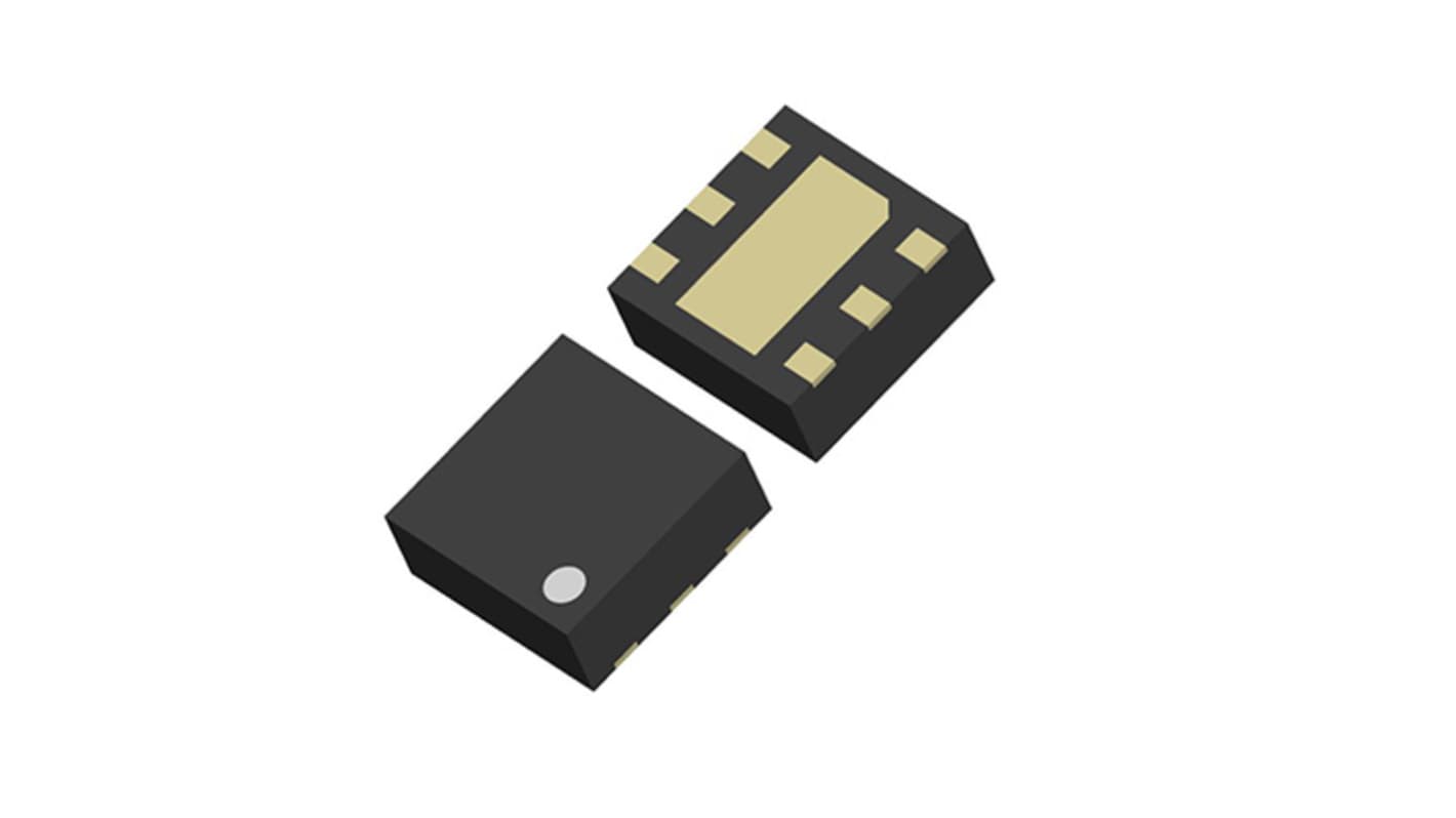 Nisshinbo Micro Devices 直流-直流DCDC转换芯片, 0.7 → 5.5V输出, 600mA最大输出, 单路输出, DFN(PL)1616-6D, 6针