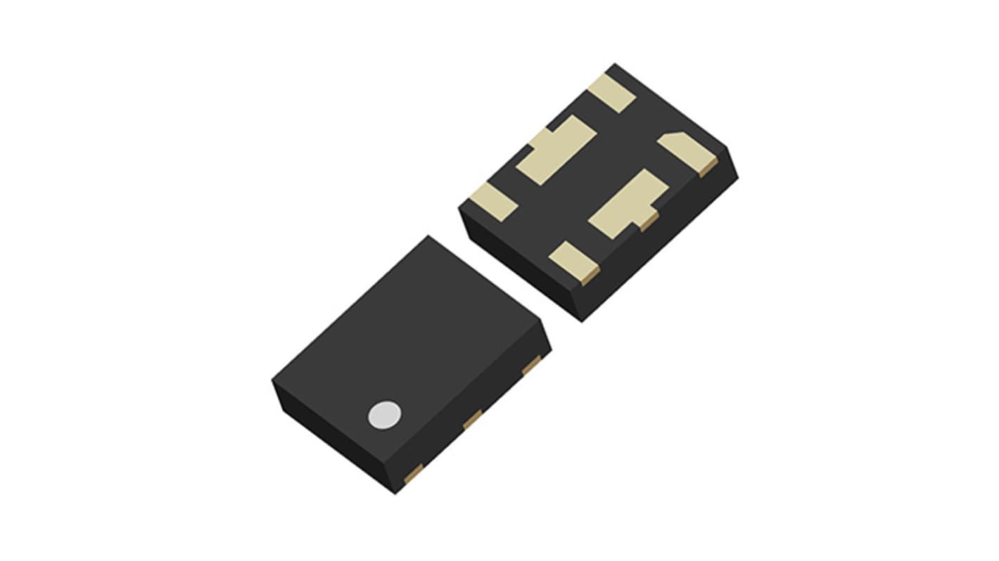 Nisshinbo Micro Devices R5541K001D-E2, 1Low Side, Low Side Power Control Switch 6-Pin, DFN(PL)1212-6F