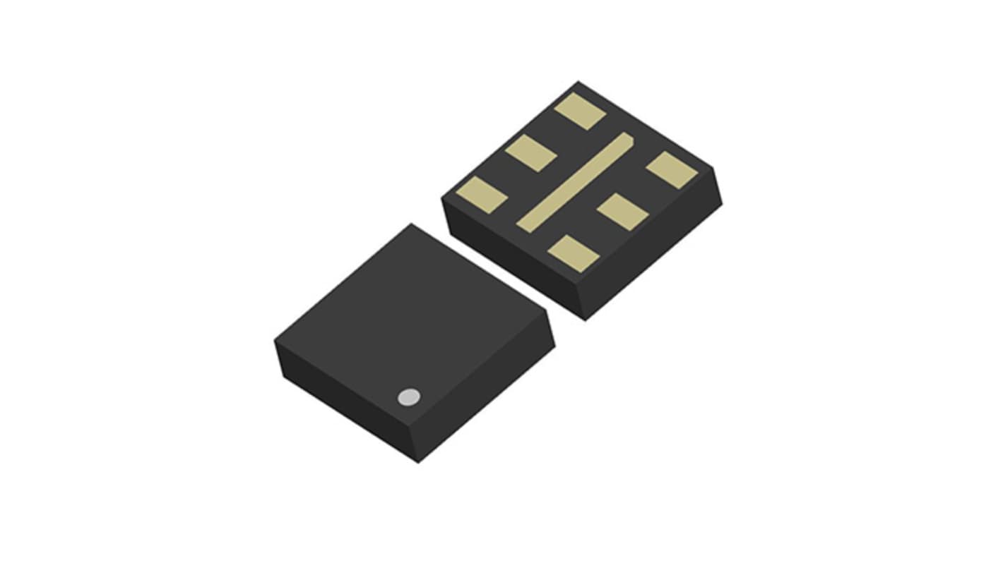 Nisshinbo Micro Devices R5486K113CG-TR, 1Low Side, Low Side Power Control Switch 6-Pin, DFN1414-6B