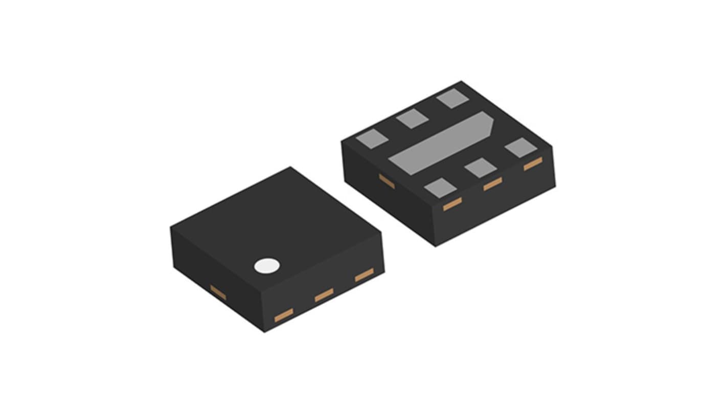 Nisshinbo Micro Devices LDO稳压芯片, 2.1V输出, 1A最大输出, 双路输出, DFN1212-6, 6针