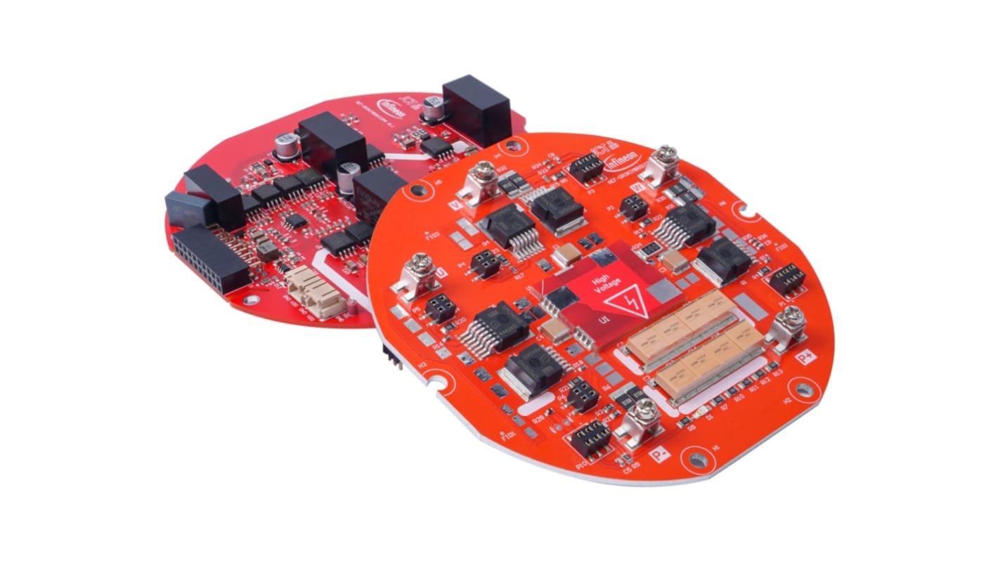 インフィニオン 電源,モーター / ロボティクス開発ツール, 評価ボード, 3相インバータ, モーター 用, REFDR3KIMBGSIC2MATOBO1