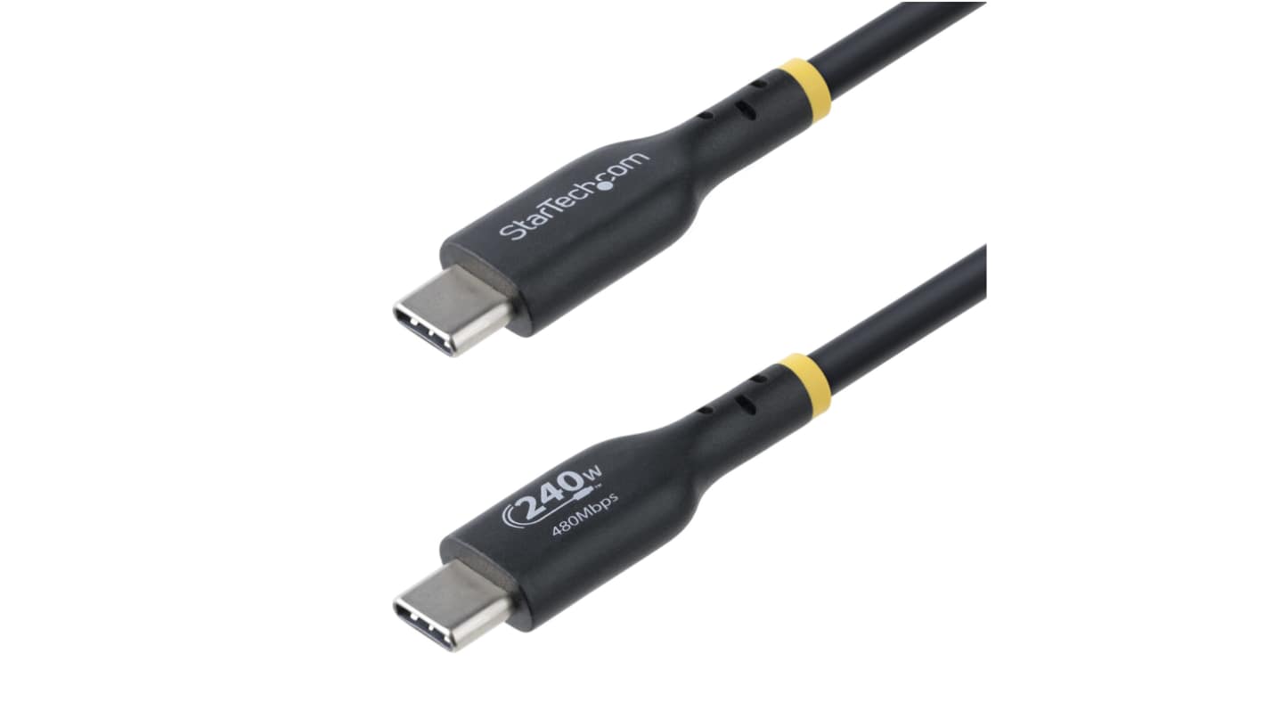 Kabel USB Złącze A USB C Złącze B USB C dł. 3m Przewód USB USB 2.0