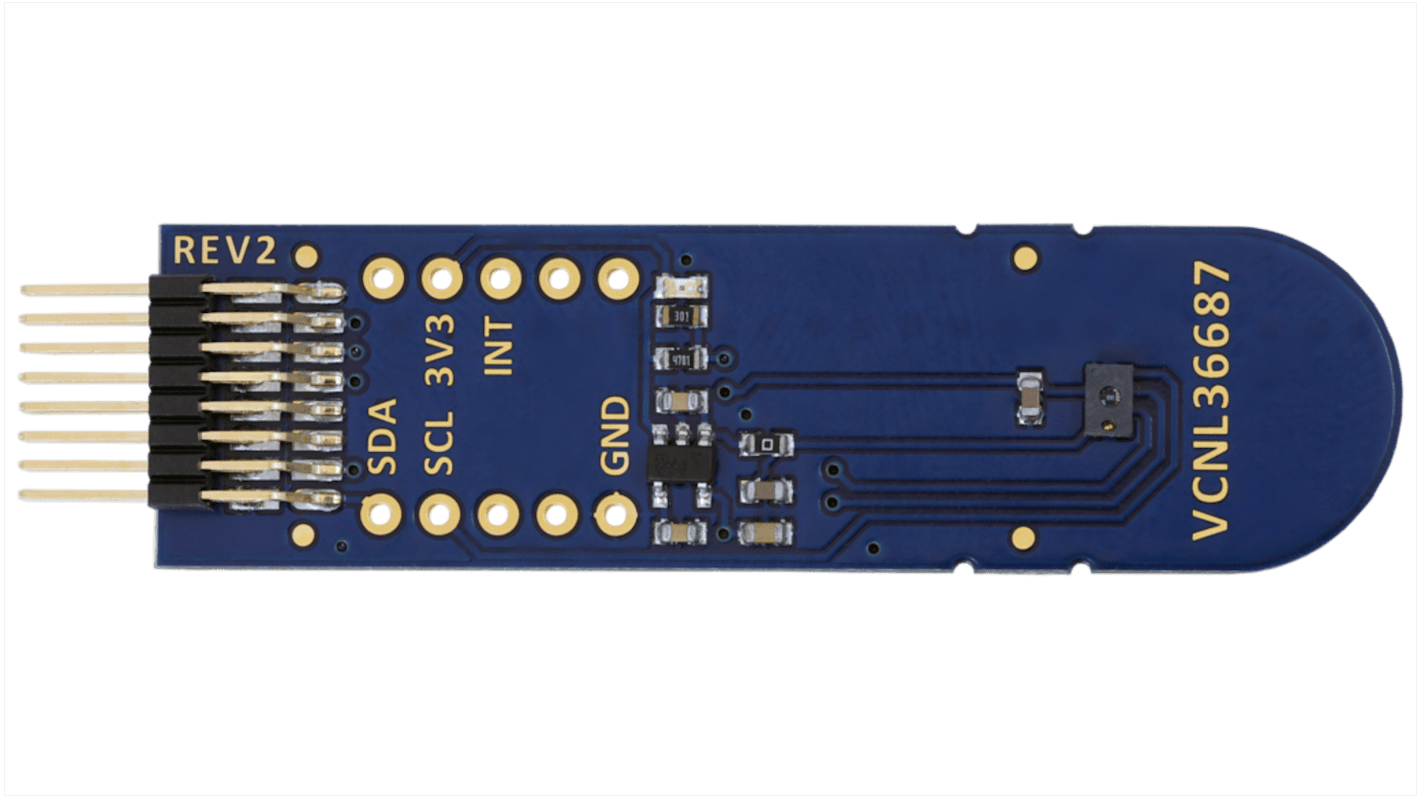 Vishay VCNL36687S Proximity Sensor Proximity Sensor Sensor Board for VCNL36687S Mobile Devices, Smart Phones, Touch