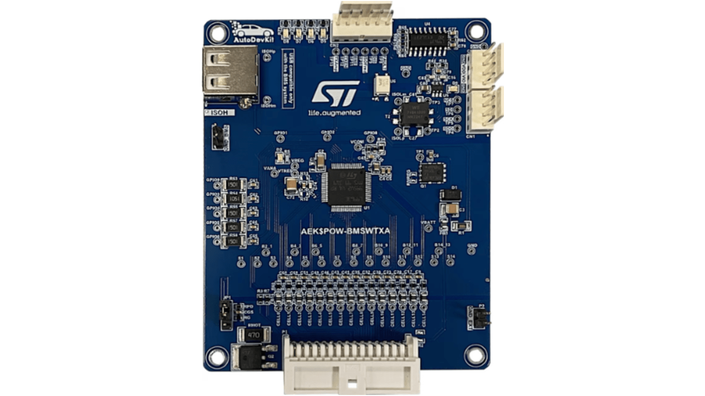 STMicroelectronics Battery Management System Module Based On L9963E And L9963T Evaluation Board Evaluation Board