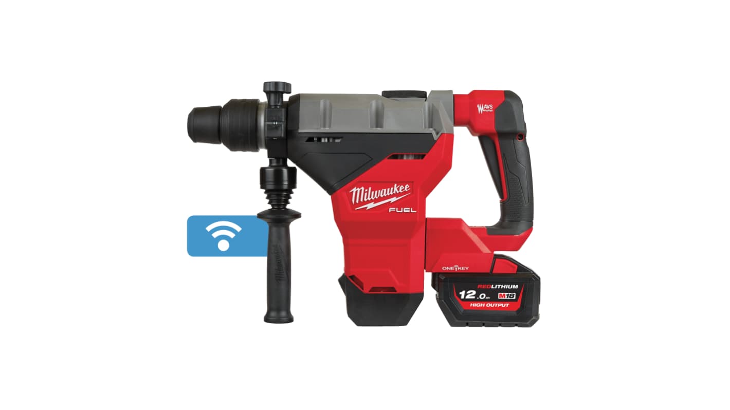 Milwaukee M18 FUEL SDS Max 18V Cordless Hammer Drill Li-Ion, Cordless