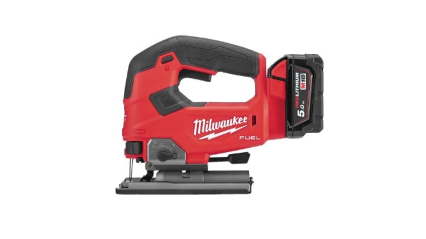 Milwaukee M18 FUEL M18 FJS-502X Cordless Jigsaw, 18V, Cordless