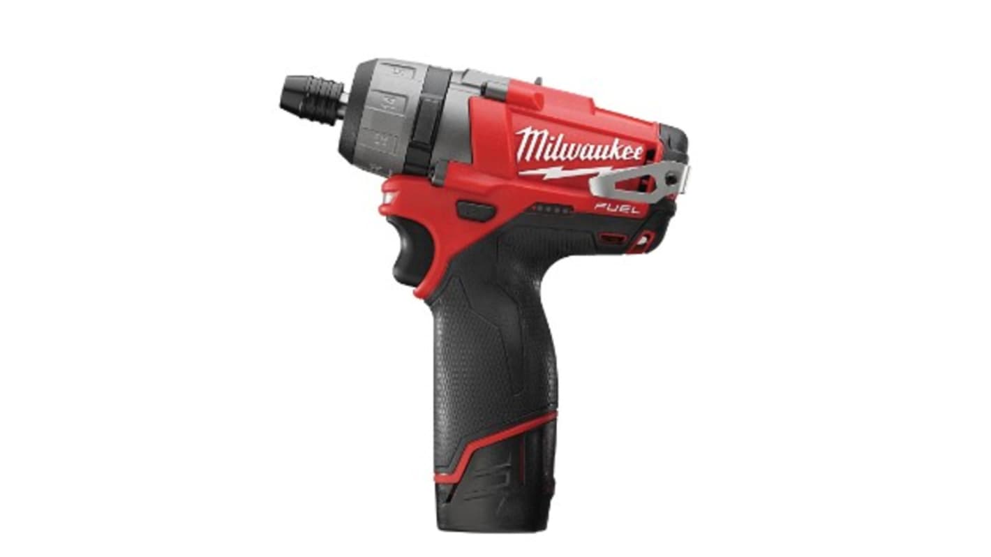 Milwaukee M12 FUEL 1/4" Hex 12V Cordless Drill Driver Li-Ion, Cordless