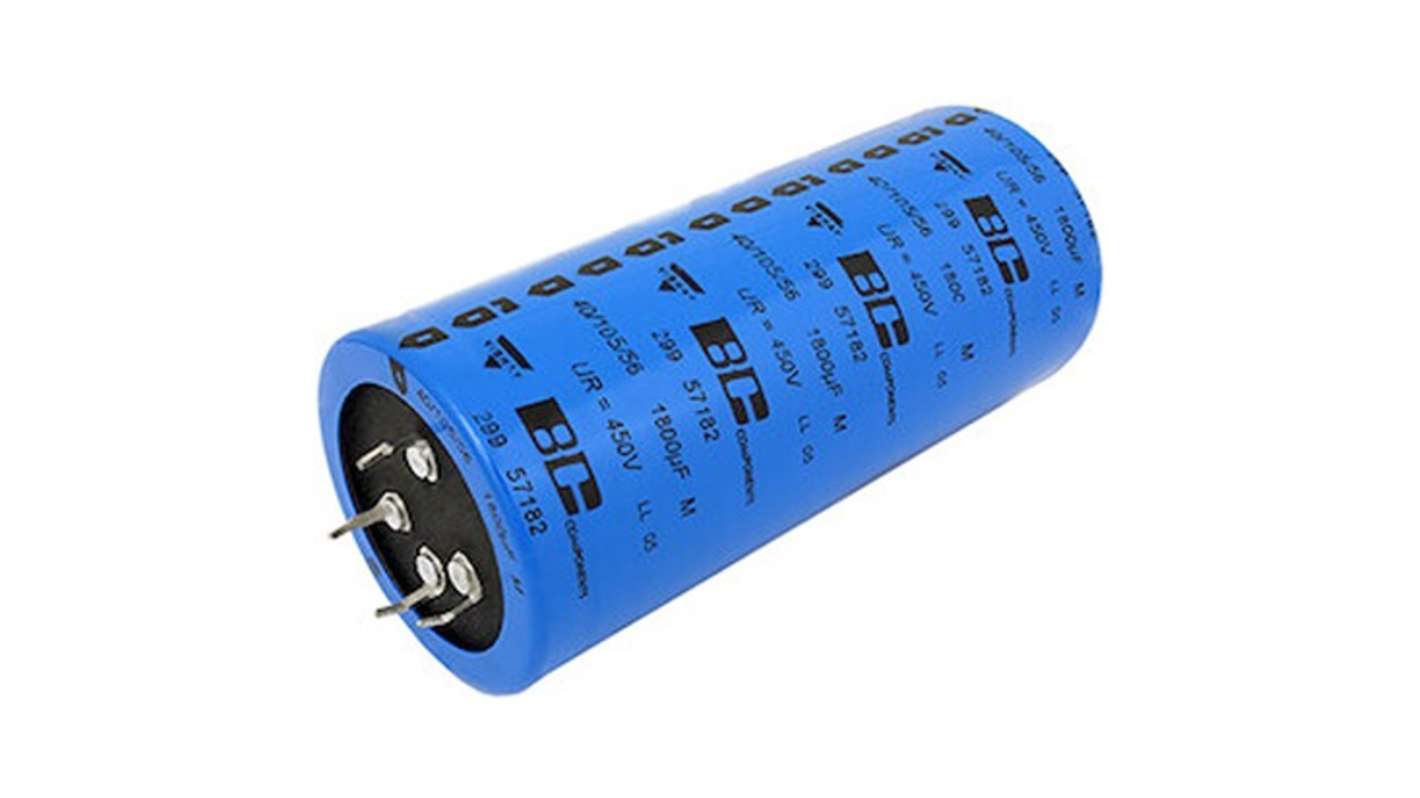 Vishay 2200μF Aluminium Electrolytic Aluminium Electrolytic Capacitor 350V dc, Through Hole - MAL229955222E3
