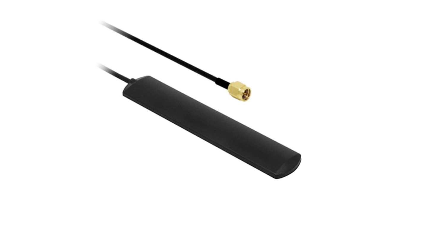 Siretta ALPHA11/2.5M/MCXM/S/S/20 Blade Multi-Band Antenna with SMA Male Connector, WiFi (Dual Band)