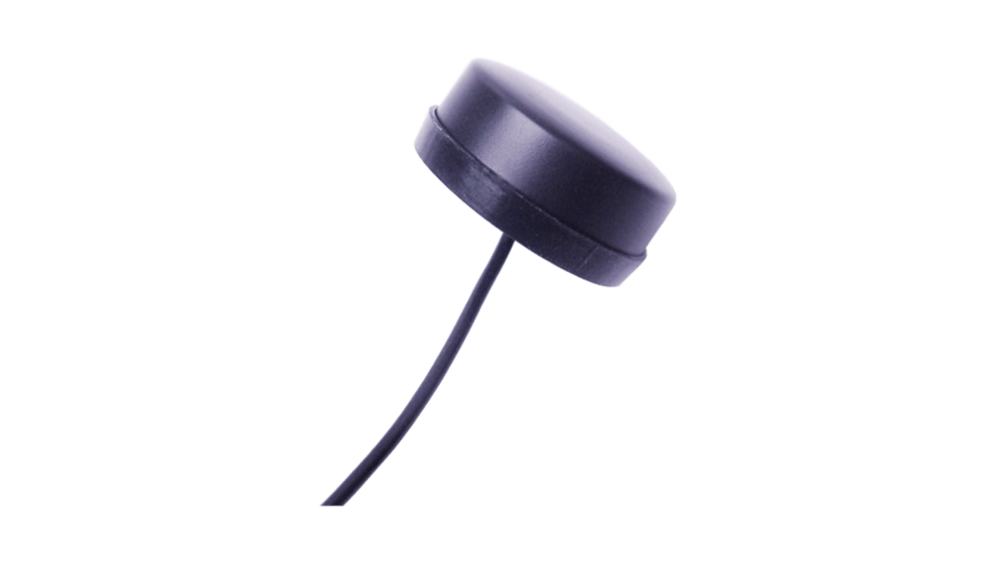 Siretta TANGO20A/3M/SMAM/S/S/26 Puck GPS Antenna with SMA Connector, GPS