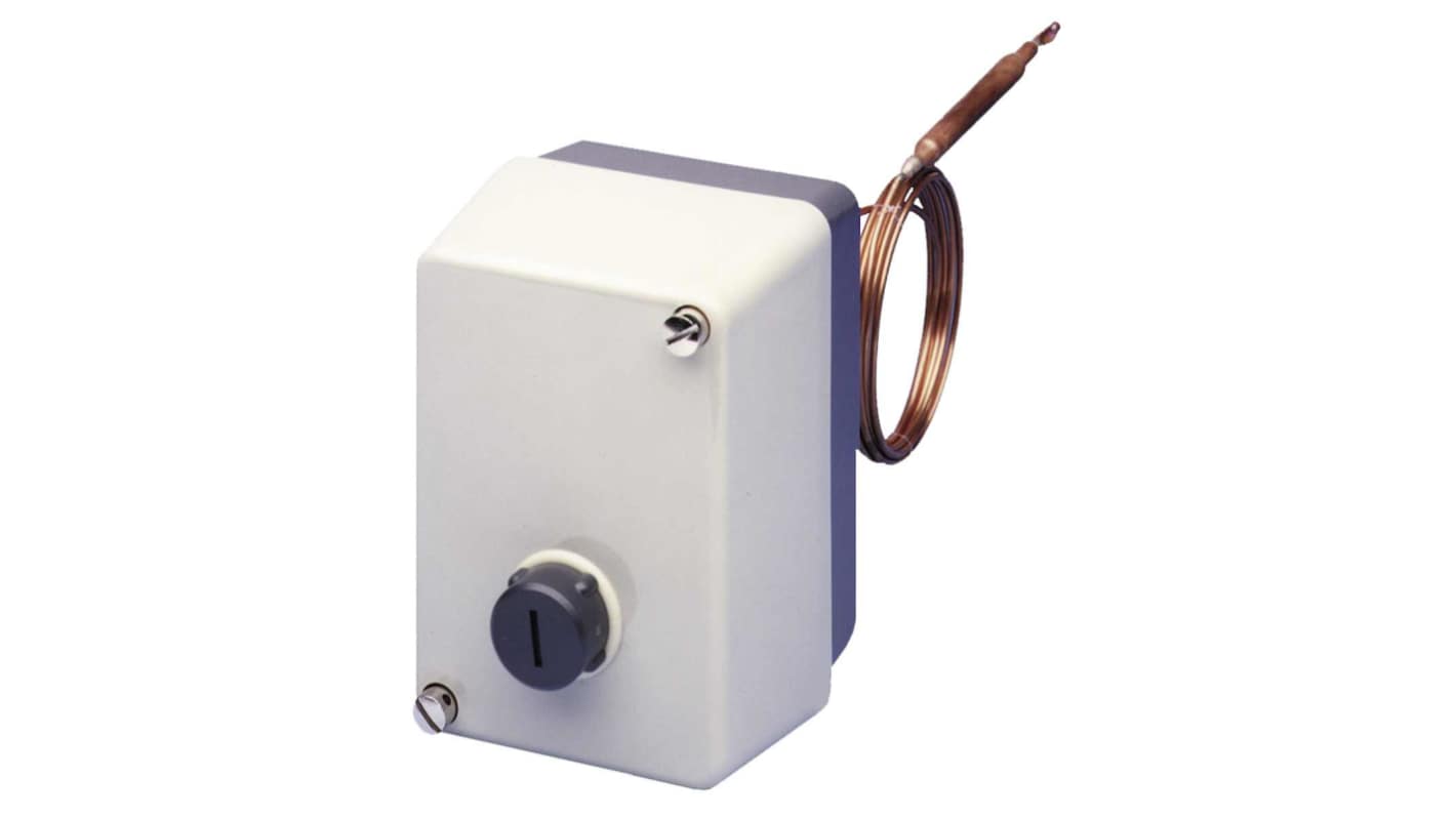 Jumo Capillary Thermostat, 110°C Max, Automatic Reset, Surface Mount