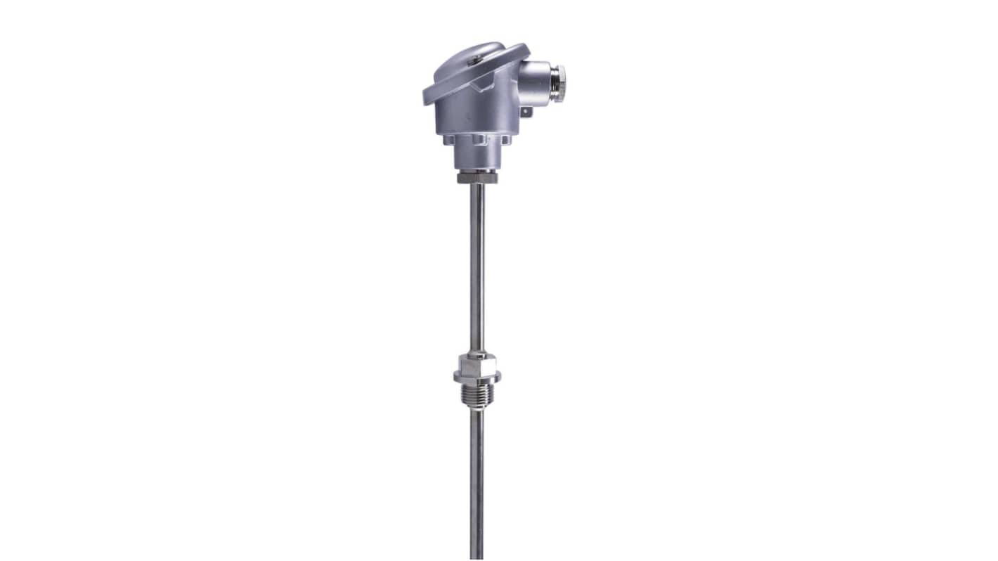 Jumo RTD Temperature Probe, 9mm Dia, 160mm Long, 3 Wire, G 1/2, Class B +400°C Max