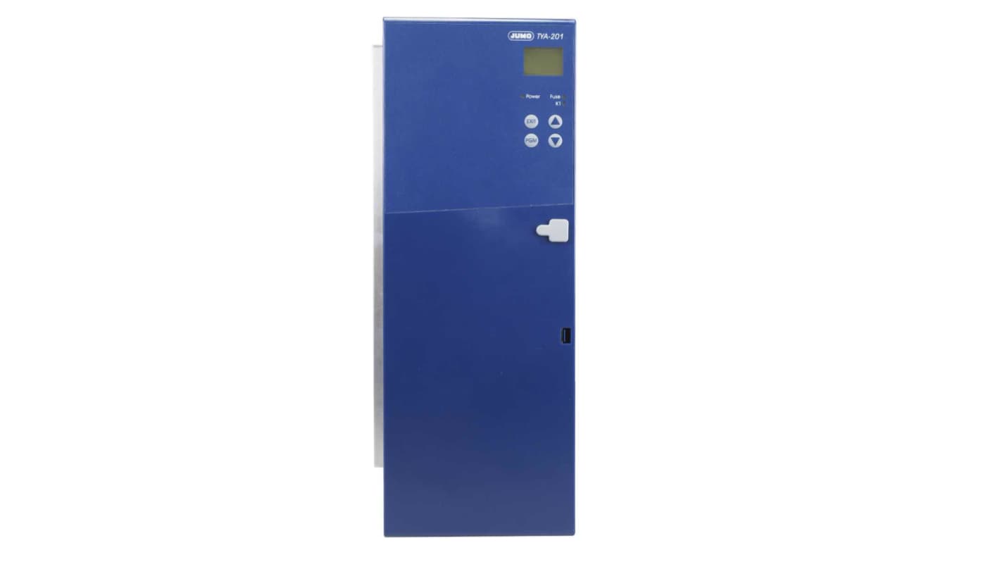 Jumo 709061 Panel Mount Controller, 132.2 x 144mm 1 Input, 1 Output Relay, 400 V ac Supply Voltage Controller