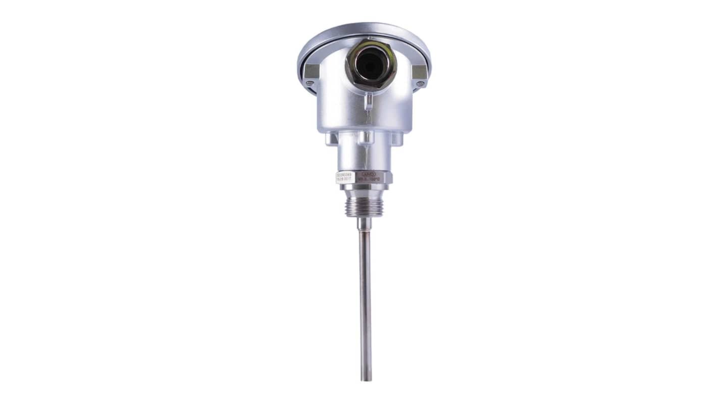 Jumo RTD Temperature Probe, 6mm Dia, 100mm Long, 4 Wire, G 1/2, Class B +400°C Max