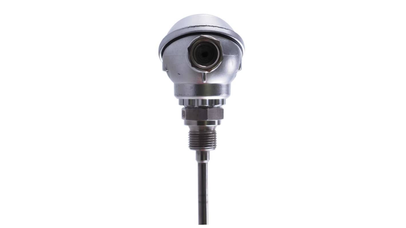 Jumo RTD Temperature Probe, 6mm Dia, 100mm Long, 4 Wire, G 1/2, Class B +400°C Max