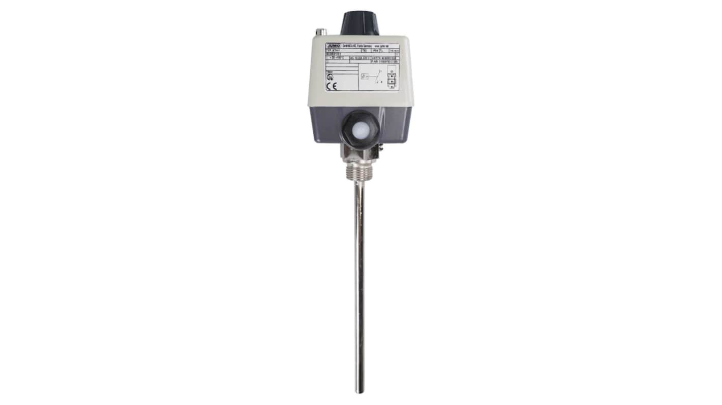 Jumo Capillary Thermostat, 150°C Max, Automatic Reset, Surface Mount