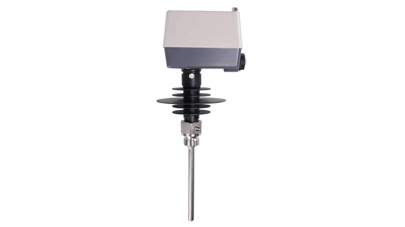 Jumo Capillary Thermostat, 200°C Max, Automatic Reset, Surface Mount