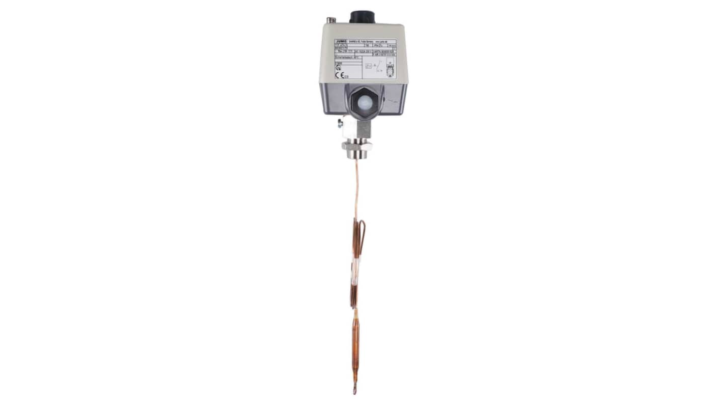Jumo Capillary Thermostat, 500°C Max, Automatic Reset, Surface Mount