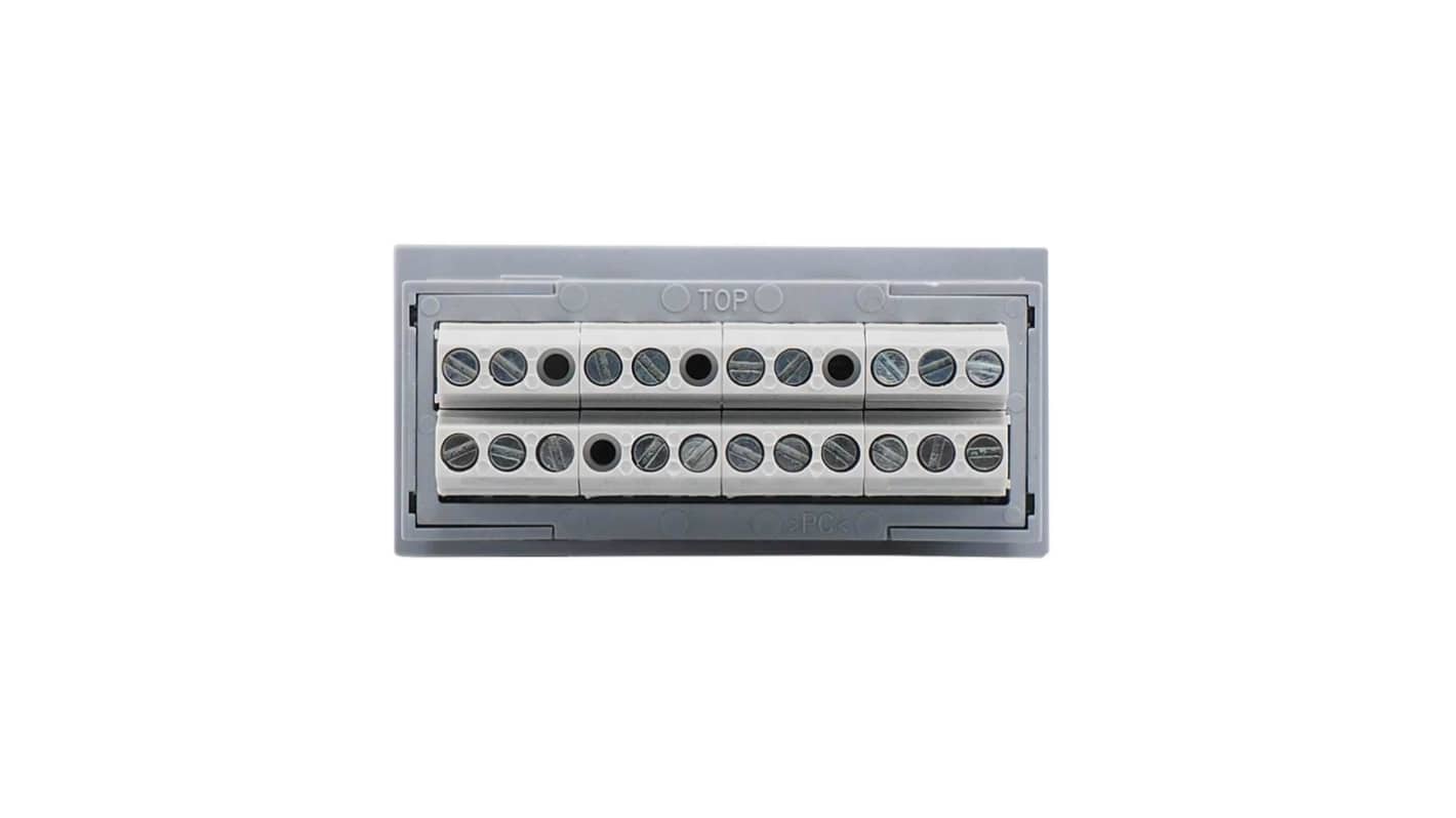 Jumo 701061 Panel Mount Controller, 36 x 76mm 3 Input, 3 Output Relay, 12 → 24 V ac/dc Supply Voltage Controller